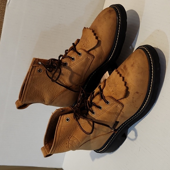 Ariat leather boots women's size 7.5 B - Picture 2 of 10